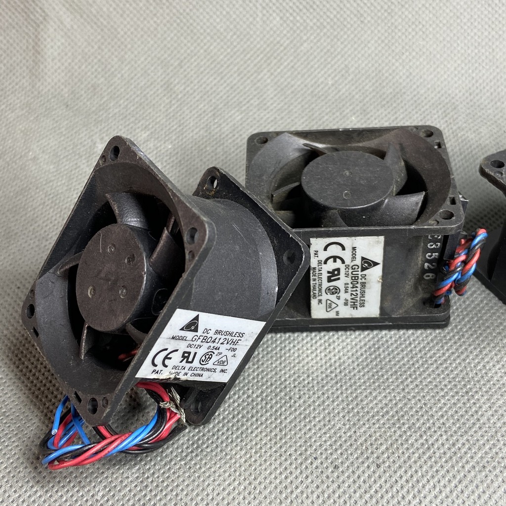 QUẠT 4cm cánh kép Delta. 12V 0.54A. GUB0412VHF