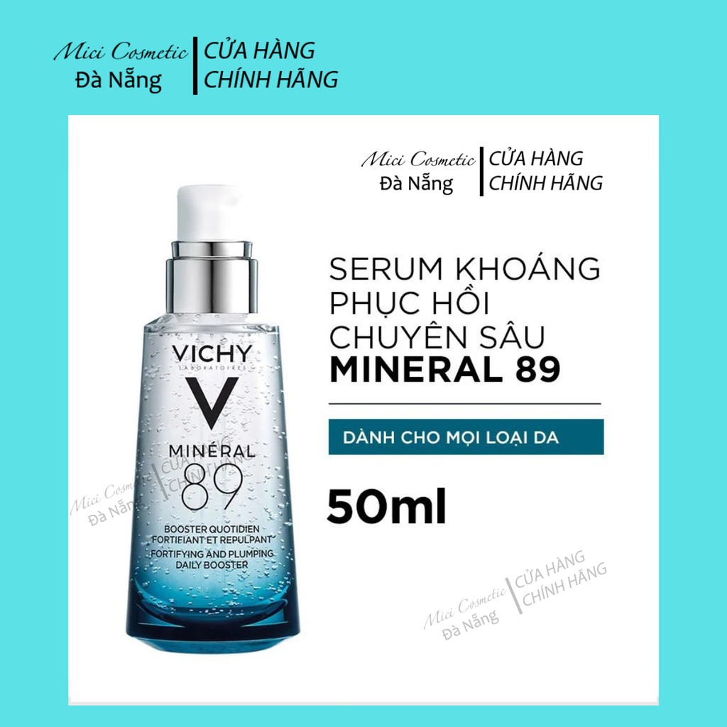 Serum Cấp Ẩm Vichy Mineral 89 Phục Hồi, Bảo vệ & Tái Tạo Da