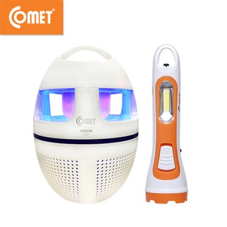 Đèn BẮT MUỖI đa năng COMET CM048 tặng 01 Đèn pin led COMET CRT453