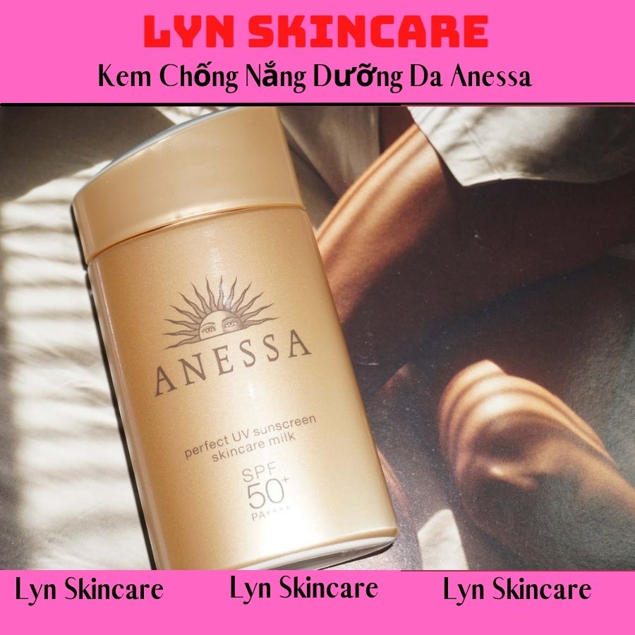 Sữa chống nắng bảo vệ hoàn hảo Anessa Perfect UV Sunscreen Skincare Milk  60ml Nhật bản