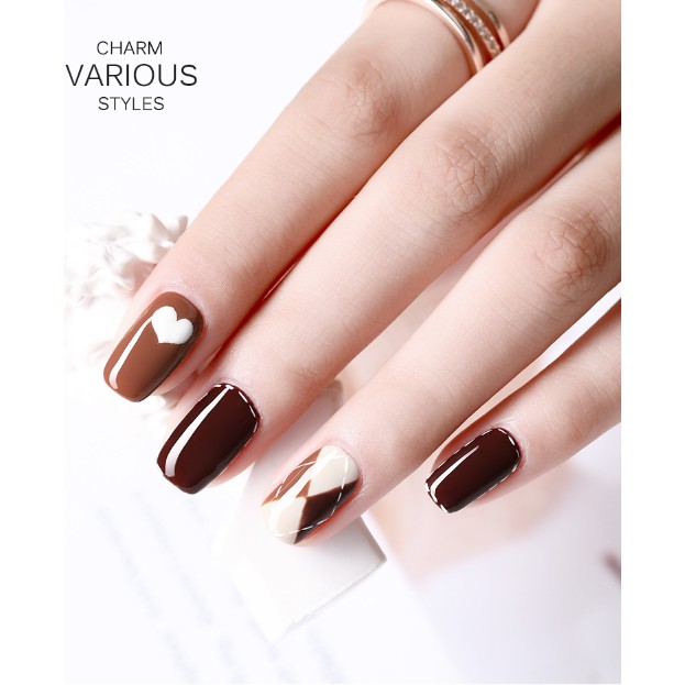 Sơn Gel AS RED | Mã  ABD | Nâu Xám