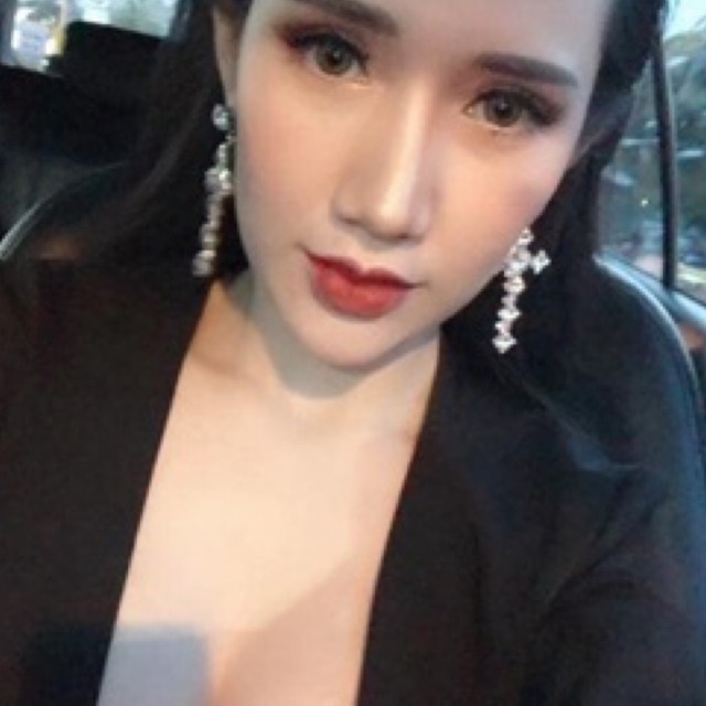 Khuyên tai/Bông tai đá cao cấp sang trọng cá tính - K0180/181HH