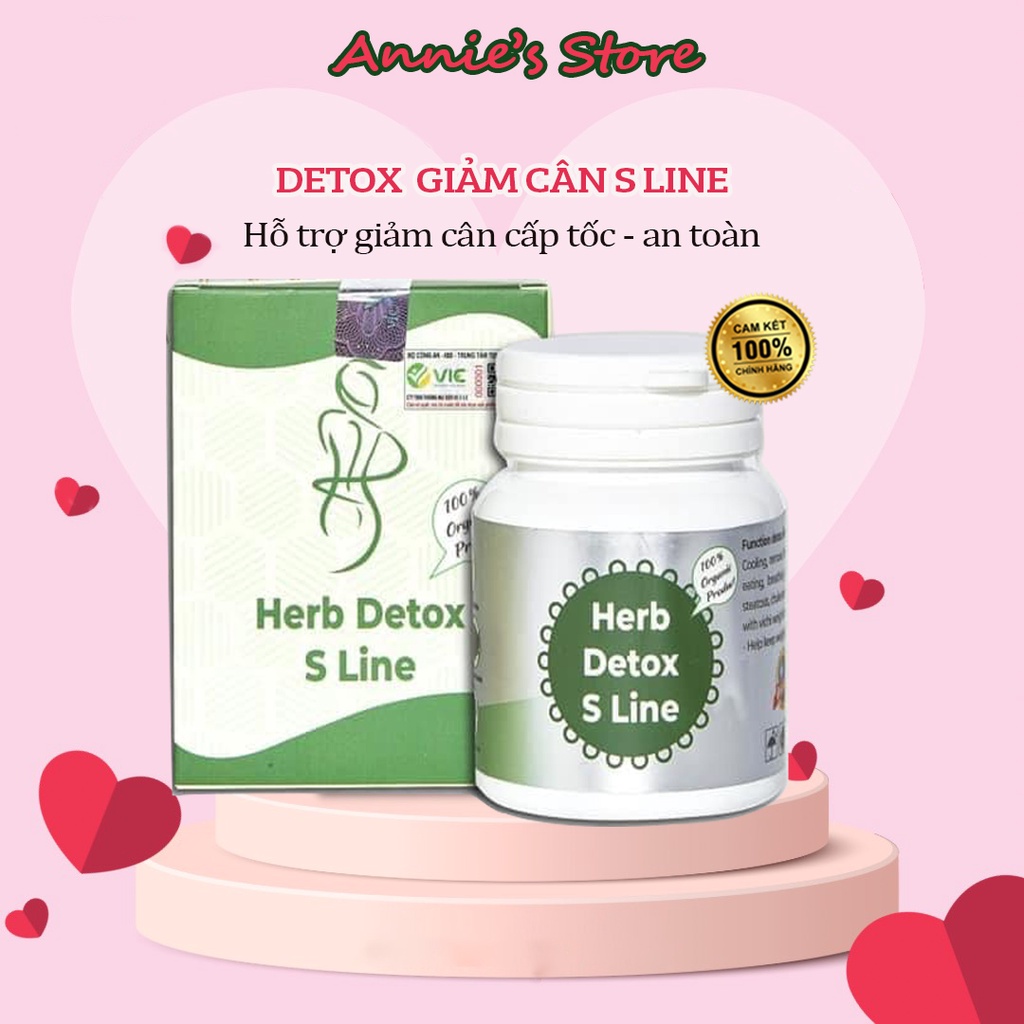Detox Cell Herd S Line Chính Hãng Giúp Giảm Cân Giảm Mỡ Bụng Nhanh An Toàn
