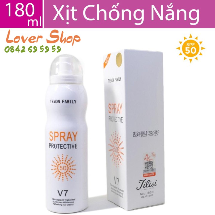 Kem chống nắng|XỊT CHỐNG NẮNG SPRAY V7