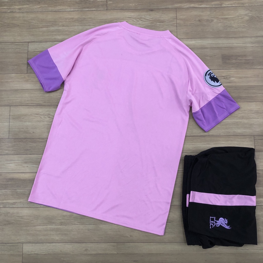 Bộ quần áo đá banh Liverpool Tím 2023 FLG