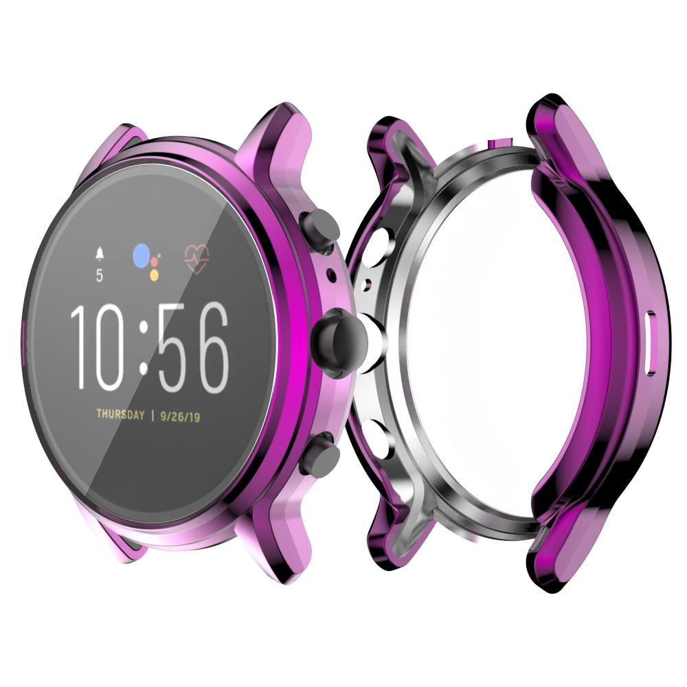 BTLIMER Ốp Bảo Vệ Bằng TPU Mềm Siêu Mỏng Cho Đồng Hồ Fossil Gen 5 Carlyle