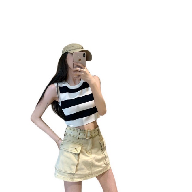 áo len nữ croptop 3 lỗ chất đẹp co giãn hàng quảng châu cao cấp A642 Noiyxanh nội y xanh chất len quảng châu