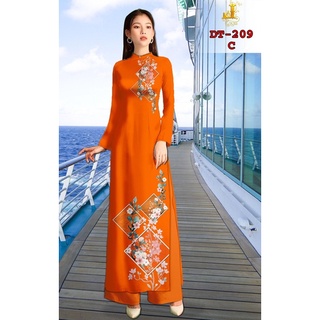 Vải áo dài Hoàng Yến, 1 bo lụa nhật