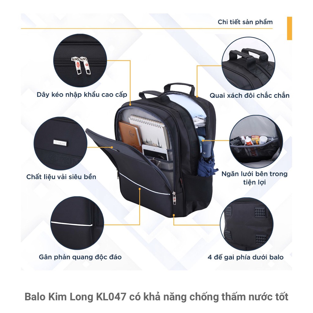 Balo du lịch cỡ lớn Kim Long KL047