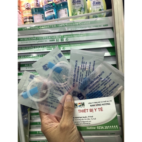 ❤ KIM CÁNH BƯỚM 23G 25G VINAHANKOOK, KIM TRUYỀN TĨNH MẠCH CÁNH BƯỚM 23G,25G VINAHANKOOK trẻ em,người lớn