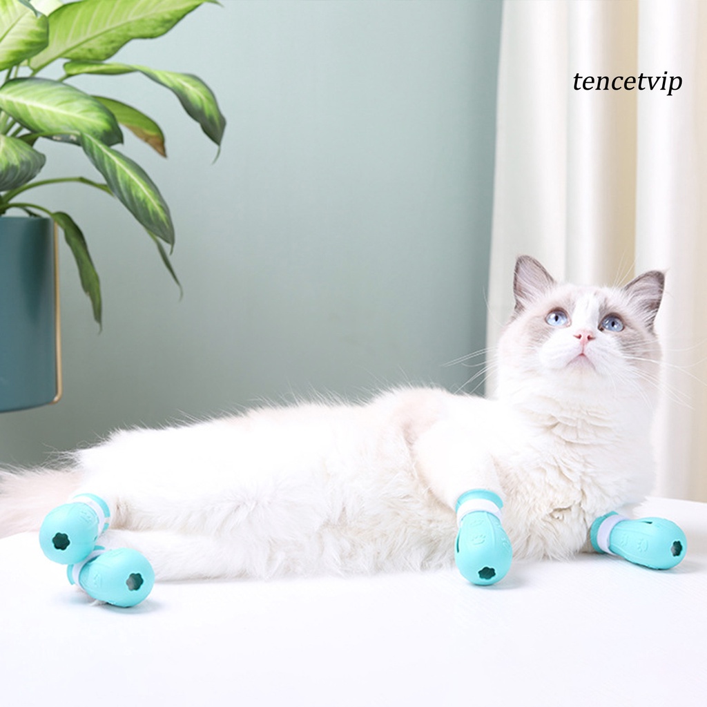 Bộ 4 vỏ bọc chân mèo chống trầy đa năng tiện dụng