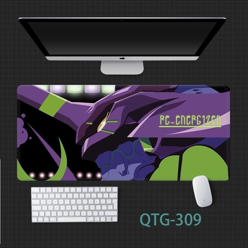 Tấm lót chuột bằng EVA hình anime Evangelion cỡ lớn độc đáo cho văn phòng