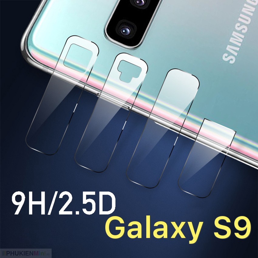 Kính dán cường lực bảo vệ camera sau chống trầy xước, bể nứt cho Samsung Galaxy S9 giá rẻ