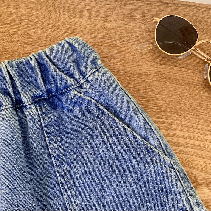Quần đùi jean quần short jean bé trai , bé gái từ 7kg- 22kg QK21