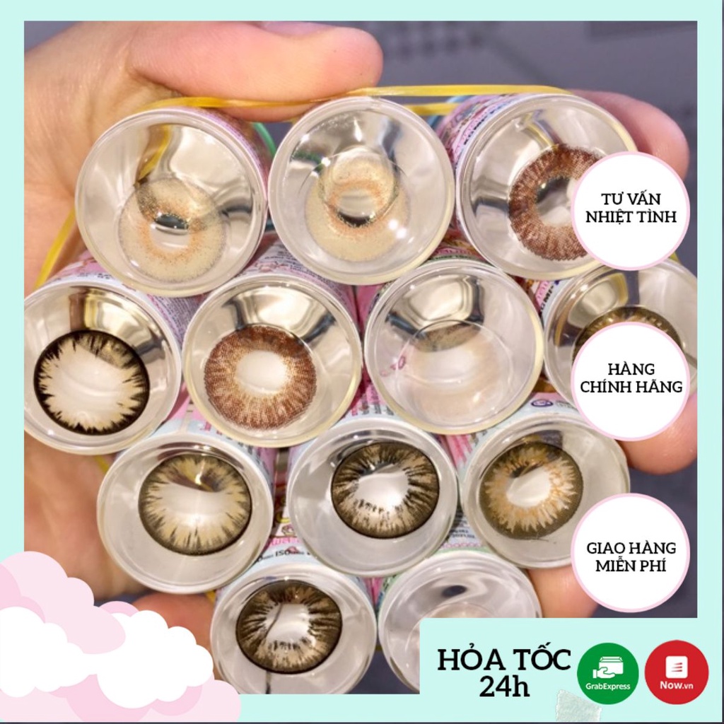 Lens mắt màu Nâu mẫu mới