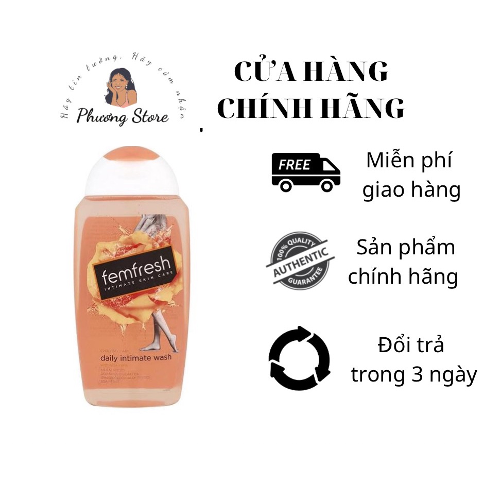 Dung Dịch Vệ Sinh Phụ Nữ Femfresh Daily Intimate  Daily Intimate Wash 250ml