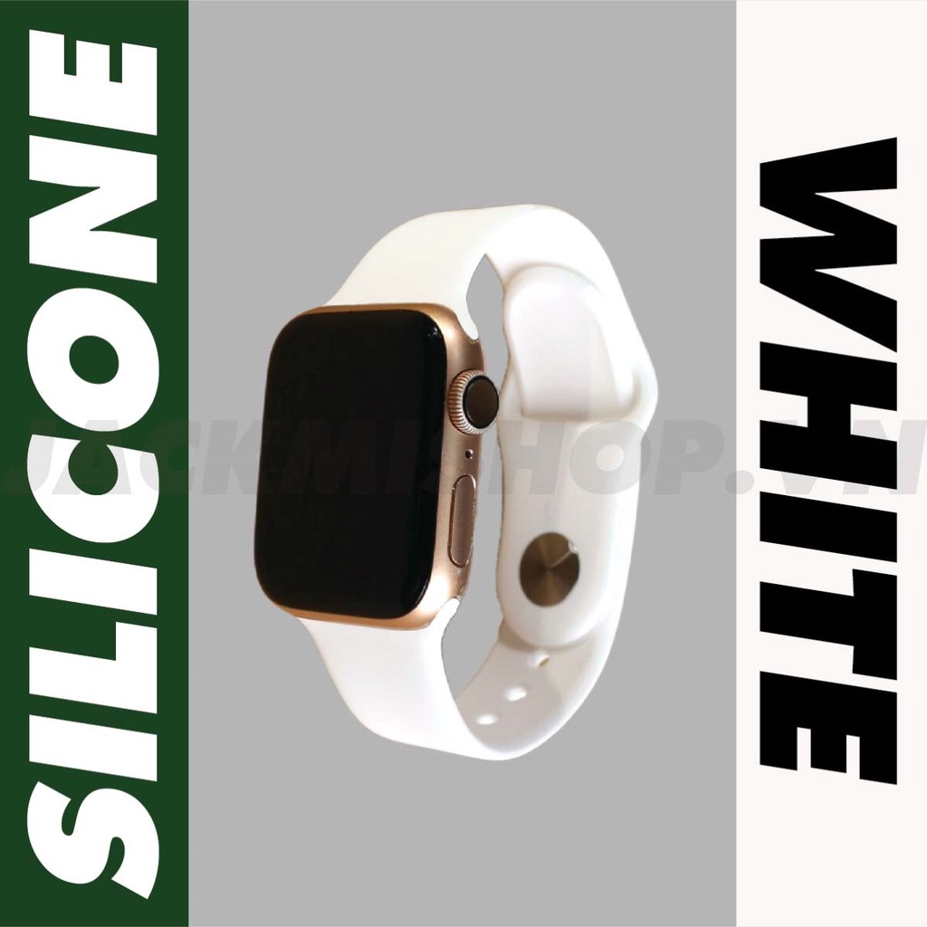 [FULL BOX] Dây Silicon hàng Chuẩn Loại 1 cho Apple Watch Series 1/2/3/4/5/6/7