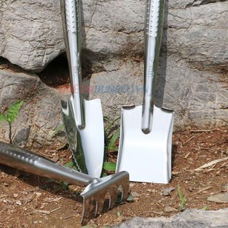 Bộ dụng cụ làm vườn 3 món inox -dc3389