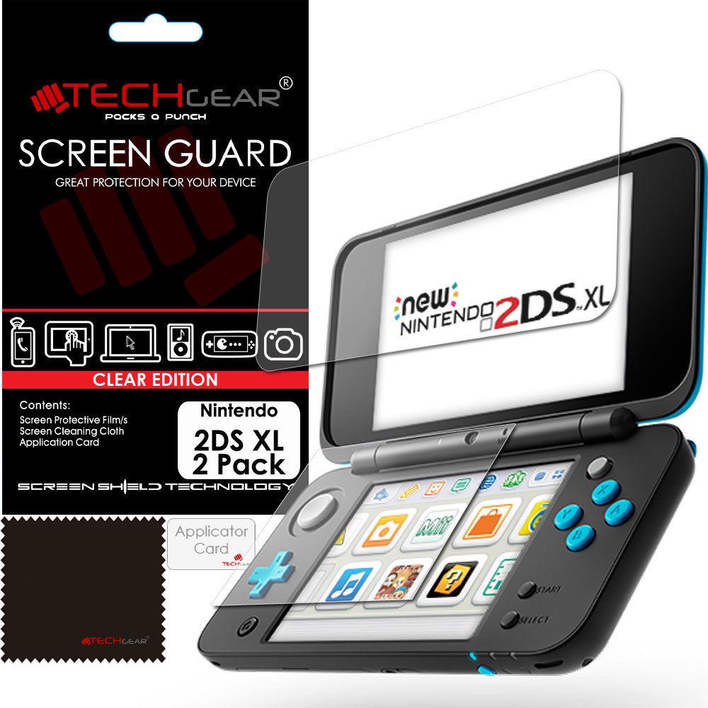 2 Miếng dán bảo vệ màn hình cho máy chơi game Nitendo 2DS XL