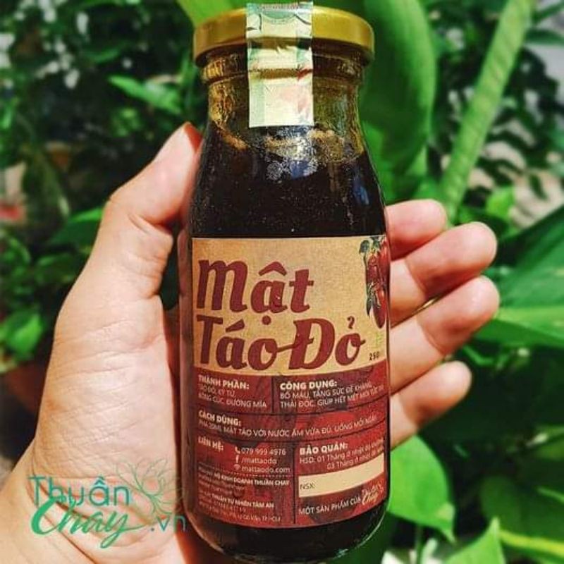 MẬT TÁO ĐỎ BỔ MÁU