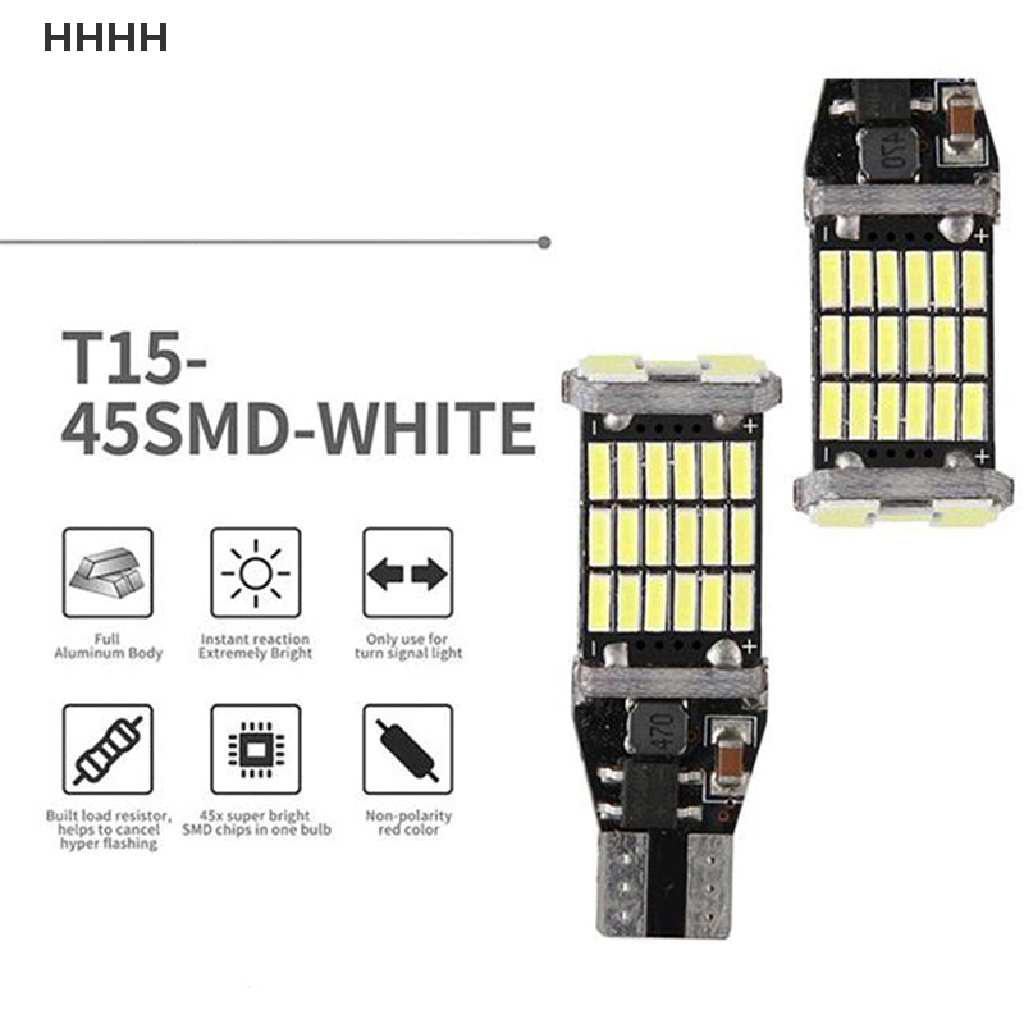 Bộ 2 Đèn LED W16 T15 921 W16W Chất Lượng Cao