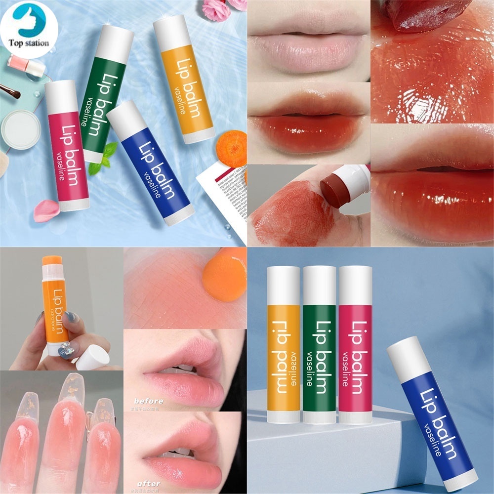 Son dưỡng môi Vaseline không màu dưỡng ẩm chống nứt nẻ môi hiệu quả cao