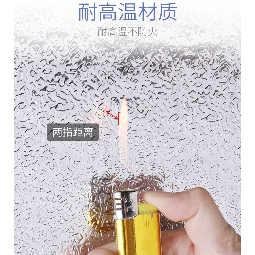 Giấy Dán Tường Bằng Màng Nhôm Chống Thấm Nước / Dầu Đa Năng Tiện Dụng Cho Nhà Bếp DIY