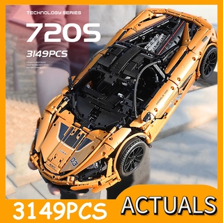đồ chơi giáo dục lắp Ráp mô hình siêu xe 13145S Technical McLaren P1 Racing Car