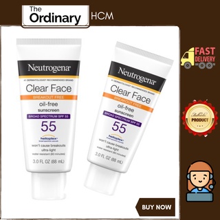 Kem chống nắng neutrogena clear face spf 50 - 88ml