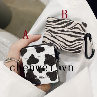 Vỏ Bảo Vệ Hộp Sạc Tai Nghe Airpods 1 / 2 Họa Tiết Ngộ Nghĩnh