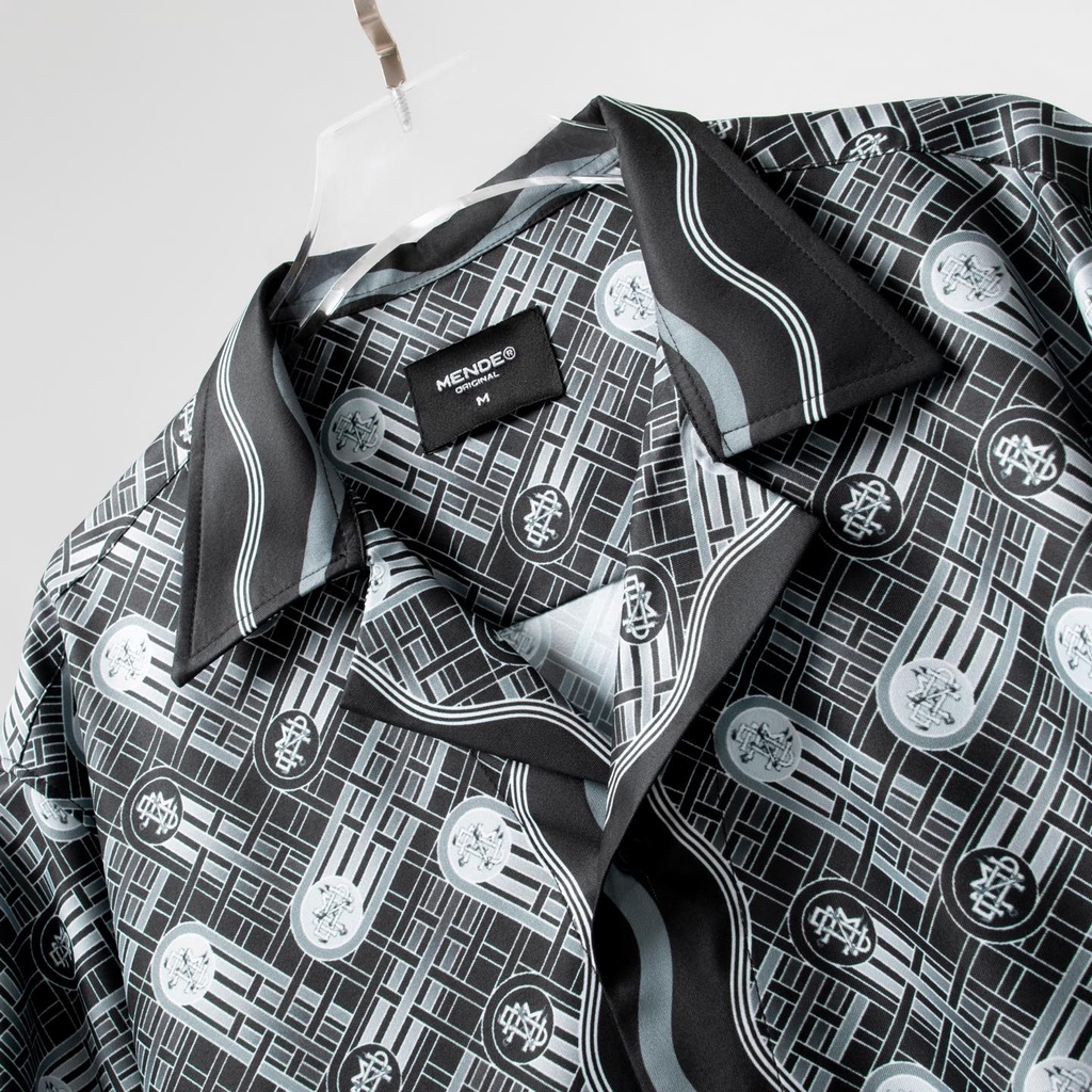 MENDE - Circle Shirt - Áo sơ mi nam tay ngắn