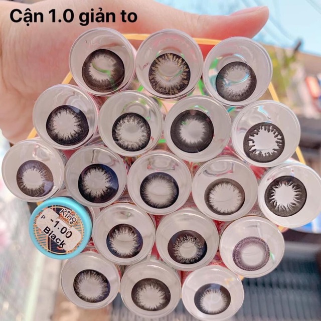 Len kính áp tròng 1.0 độ