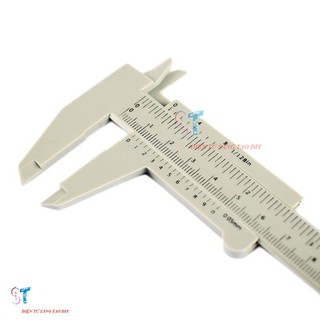 Thước Kẹp Nhựa 150mm Cho Học Sinh hoặc Đo Khuôn Lông Mày