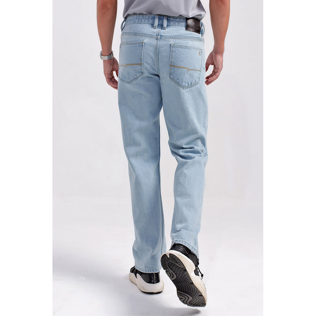 Quần jeans nam form rộng ống suông JN20FH14-CL