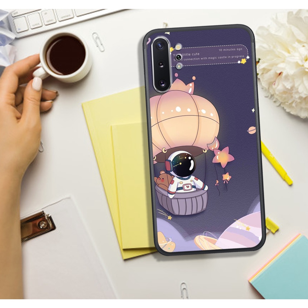 Ốp Lưng SamSung NOTE 10 - Samsung NOTE 10 PLUS , In hình Astronuats Chibi cực đẹp.