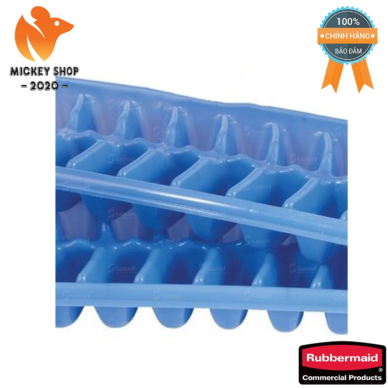 KHAY LÀM ĐÁ CAO CẤP RUBBERMAID  - SKU: FG288200CLR