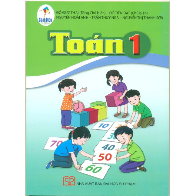 Sách - Toán Lớp 1 - Bộ Sách Cánh Diều (kèm 1 bút chì)