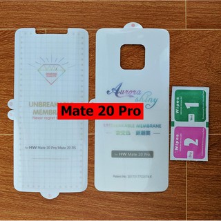 Combo miếng dán PPF mặt trước và sau cho Huawei Mate 20 Pro