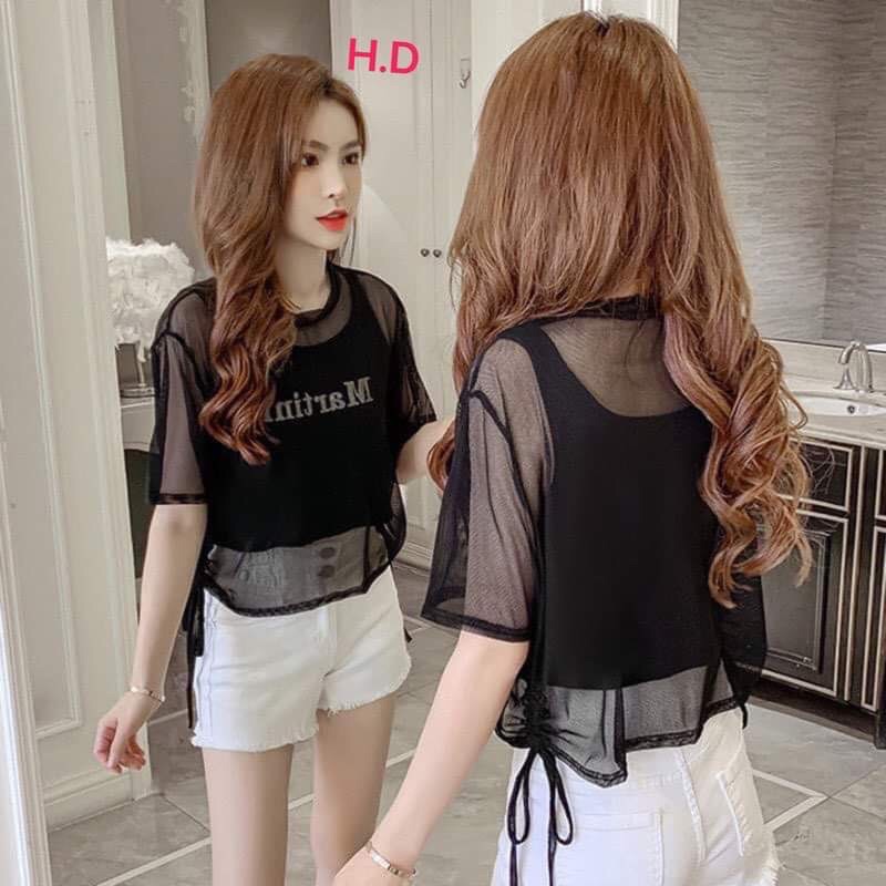 [Mã FAMAYWA giảm 10K đơn 50K] Sét áo crt chữ Hàn + áo 2 dây | BigBuy360 - bigbuy360.vn