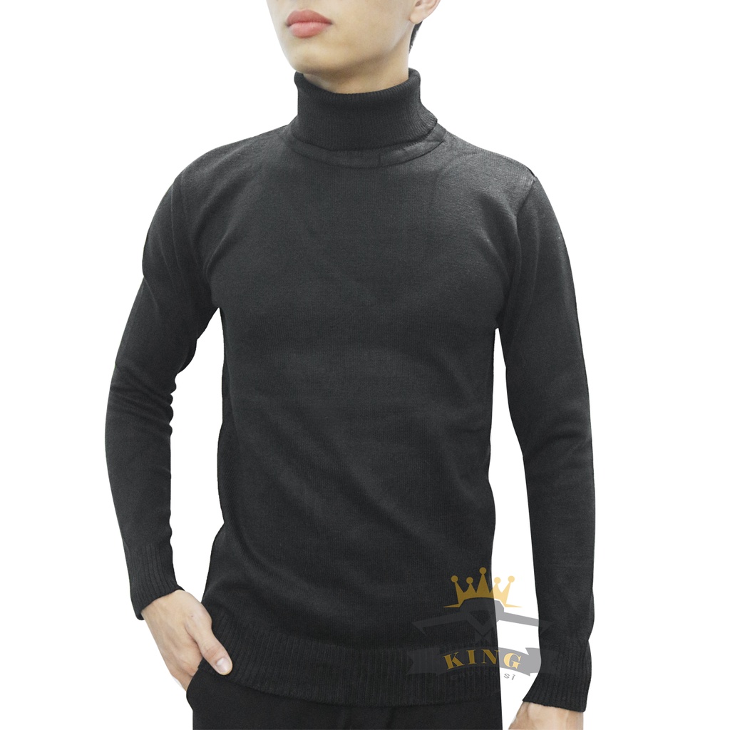 Áo len nam cổ lọ nam nữ tay dài , kiểu hàn quốc KING chất dày giữ ấm tốt nhiều màu đẹp thời trang dáng ôm