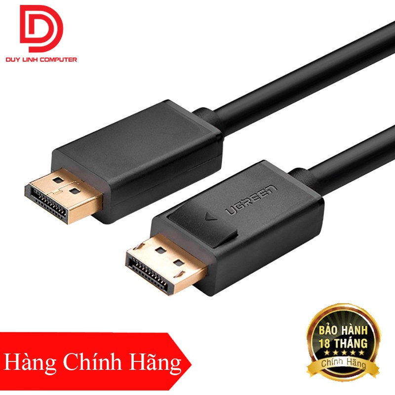 Cáp Displayport to Displayport 2M chính hãng Ugreen UG-10211