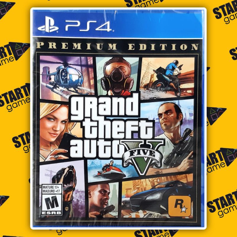Thiết Bị Chơi Game Gta V / Grand Theft Auto 5 Ps4 Chất Lượng Cao