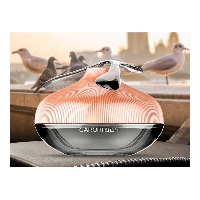 Nước Hoa ô tô Carori Z301 mùi hương sang trọng, thiết kế tinh tế với hình ảnh chim bồ câu thăng bằng siêu đẹp