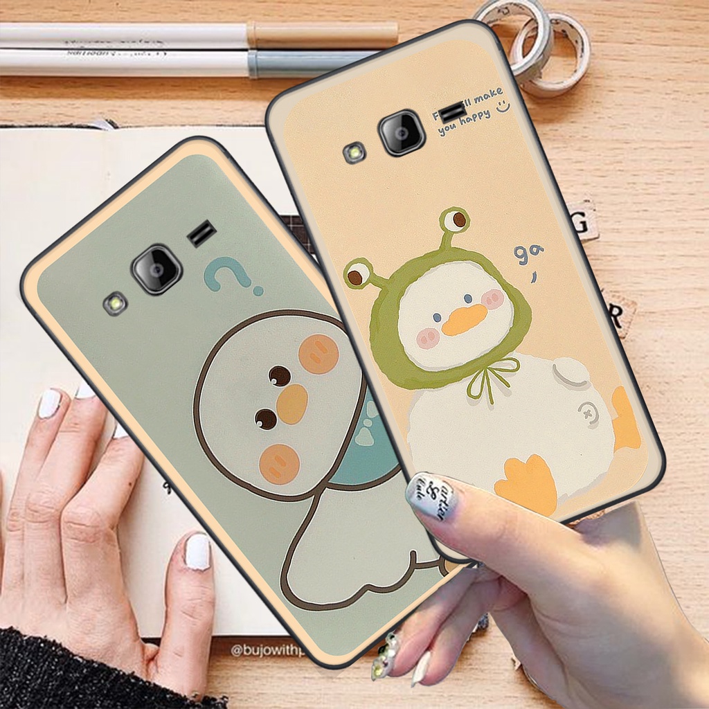Ốp Samsung J310 / J3 2016 bộ hình cute dễ thương gấu thỏ xinh xắn vẽ tay lạ mắt