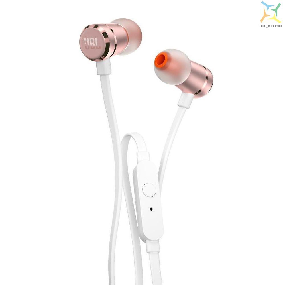 Tai Nghe Nhét Tai Jbl T290 Jack 3.5mm Có Micro Âm Thanh Siêu Trầm