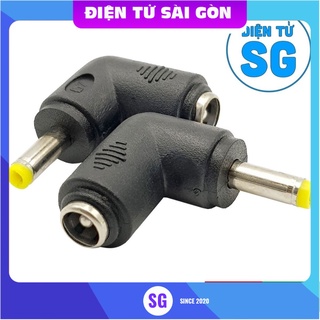 Đầu chuyển đổi DC 5.5x2.1mm sang DC 4.0x1.7mm vuông góc