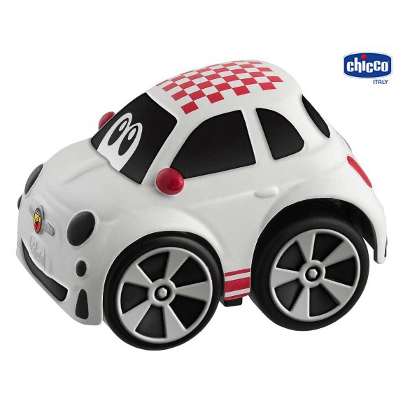 Ô tô tự động Chicco Fiat 500 màu trắng