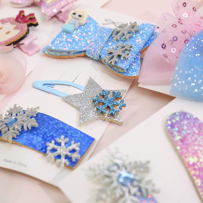 Dây Buộc Tóc Đính Nơ Xinh Xắn Dễ Thương Cho Bé Gái