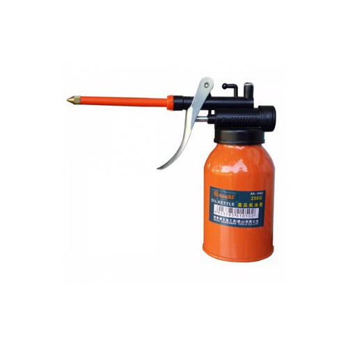 Bình châm nhớt kim loại ống cứng Asaki AK-1050, vịt dầu kim loại cho máy móc cơ khí