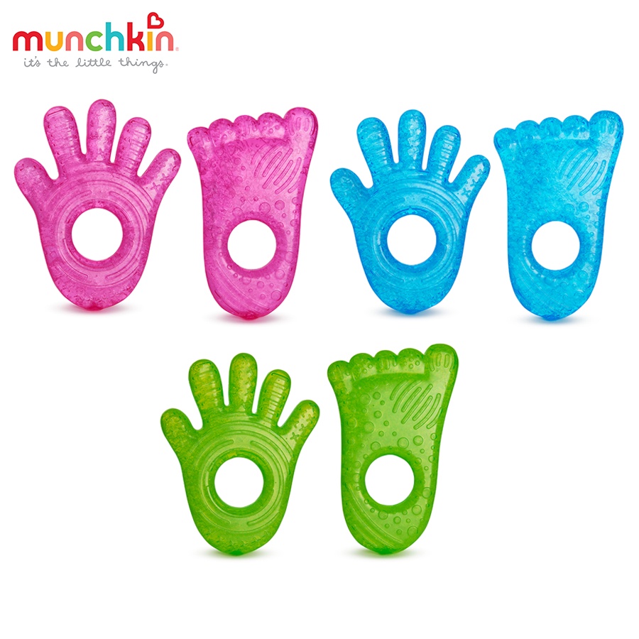 Gặm nướu gel hình bàn chân/bàn tay Munchkin